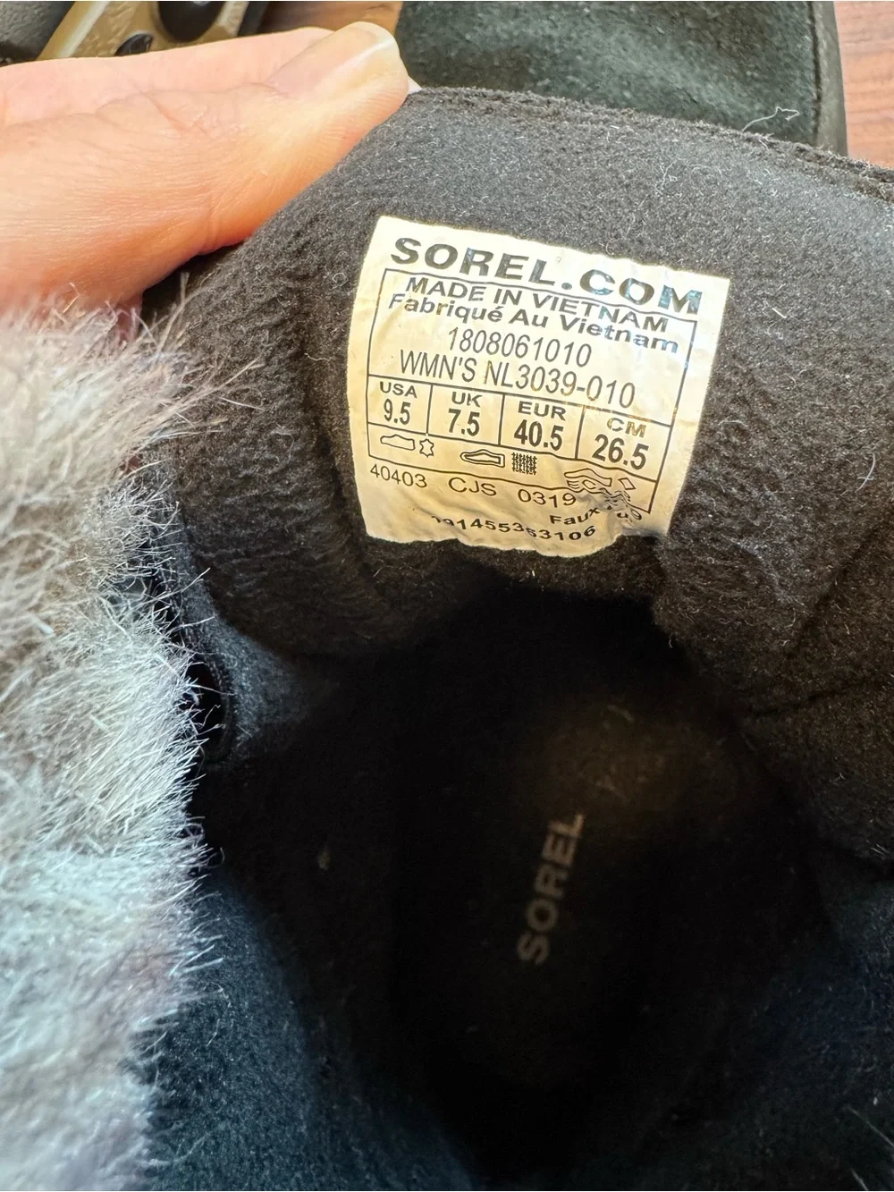 Sorel warm lined